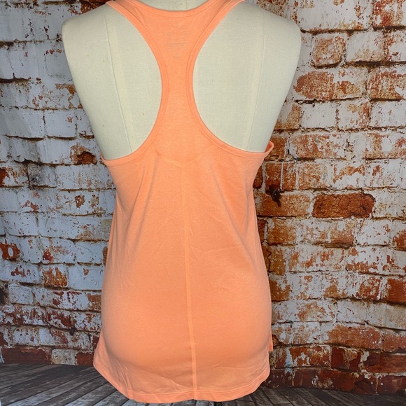 NIKE Dri-fit orange racerback tank top size medium - Picture 4 of 8